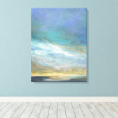 沿岸雲 キャンバスプリント (インサイチュ (ウッドフロア))