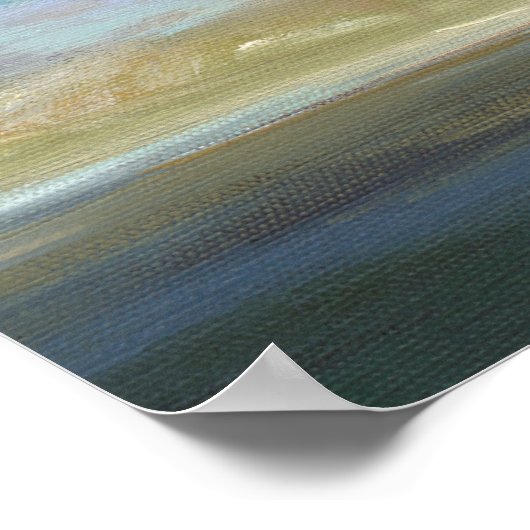 沿岸雲(海) ポスター (角)