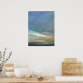 沿岸雲(海) ポスター (キッチン)