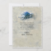 沿岸青色白い貝殻の砂の移動 案内状 (裏面)