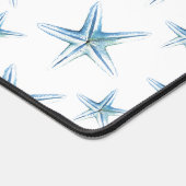 沿岸魚かわいいモノグラムカスタマイズ デスクマット (コーナー)