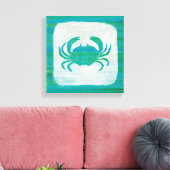 沿岸 |アクアカニ キャンバスプリント (インサイチュ (リビング))