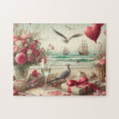 沿岸/バ航海のンタインの日 ジグソーパズル (横)