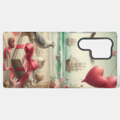 沿岸/バ航海のンタインの日 SAMSUNG GALAXYケース (裏面横)