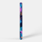 沿岸/ビーチカラフルネオンシャーク SAMSUNG GALAXYケース (右側面)