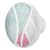 沿岸/ビーチ抽象芸術波 セラミックノブ (右)