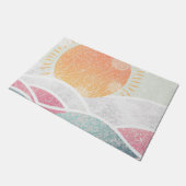 沿岸/ビーチ/日当り ドアマット (アングル)