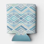 沿岸/ビーチ/青航海の色 缶クーラー (裏面)