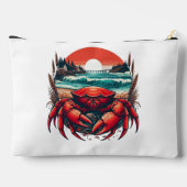 沿岸/メイン航海のカニ アクセサリーポーチ (裏面)