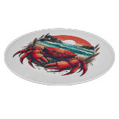 沿岸/メイン航海のカニ カッティングボード (角)