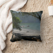 沿岸、海岸、美しい、イメ実在ージ クッション (ブランケット)