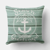 沿岸 |航海の | |休日 クッション (裏面)