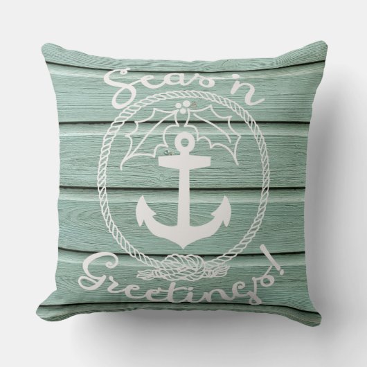 沿岸 |航海の | |休日 クッション (正面)