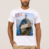 沿海域戦闘艦 – LCS Tシャツ (正面)