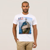 沿海域戦闘艦 – LCS Tシャツ (正面フル)
