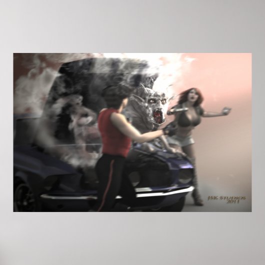 沿道の修復 ポスター (正面)