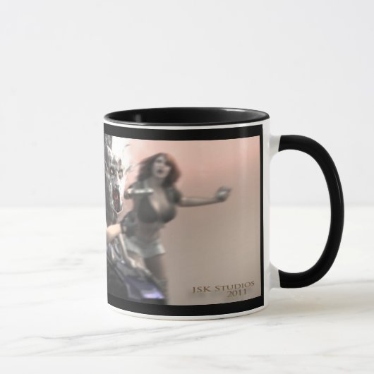 沿道の修復 マグカップ (右)