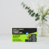 沿道の緊急回復の自動修復 名刺 (スタンド正面)