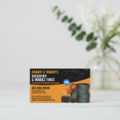 沿道の緊急回復の自動修復 名刺 (スタンド正面)