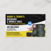 沿道の緊急回復の自動修復 名刺 (正面)