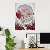 沿道エンジェルポスター ポスター (ホームオフィス)