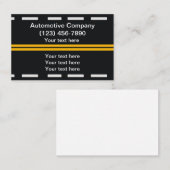 沿道車の支援サービス 名刺 (正面/裏面)