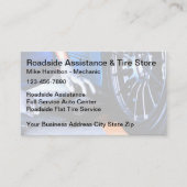 沿道車の支援 名刺 (正面)