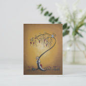 沿面のアートお洒落ポストカードの表示/非表示 ポストカード (スタンド正面)