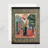 泉での受胎告知 ポストカード (正面/裏面)