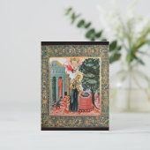 泉での受胎告知 ポストカード (スタンド正面)