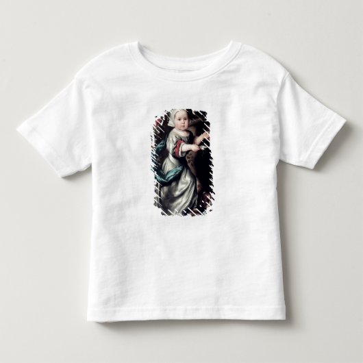 泉の若い女の子， 1662 トドラーTシャツ (正面)