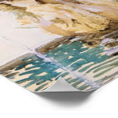 泉スペインの(1912) by John Singer Sargent ポスター (角)