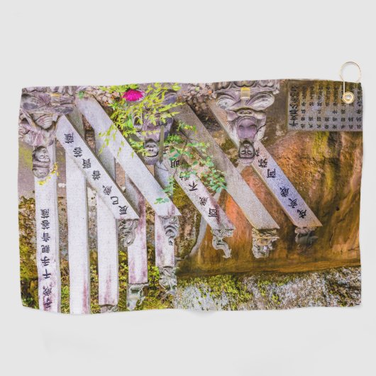 泉光寺仏像 ゴルフタオル (横)