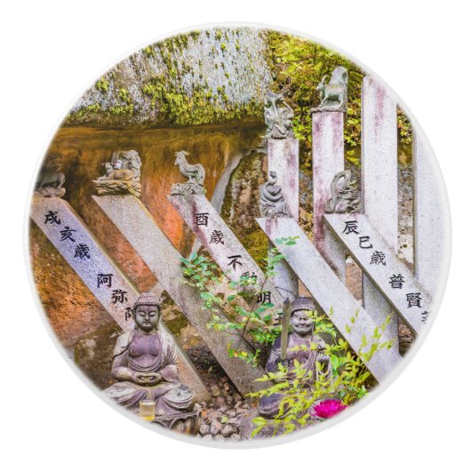 泉光寺仏像 セラミックノブ (正面)