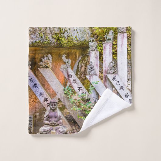 泉光寺仏像 バスタオルセット (ウォッシュタオル)