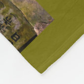 泉光寺仏像 フリースブランケット (角)