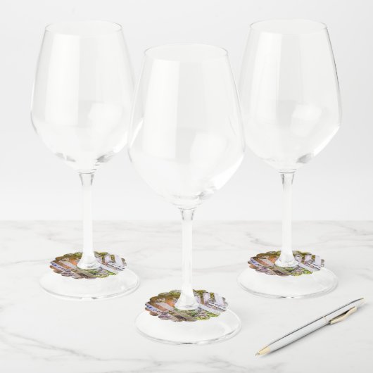 泉光寺仏像 ワイングラスタグ (セット)