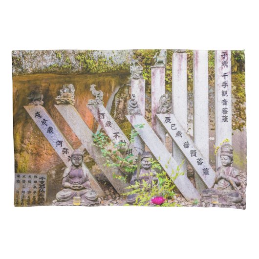 泉光寺仏像 枕カバー (正面)