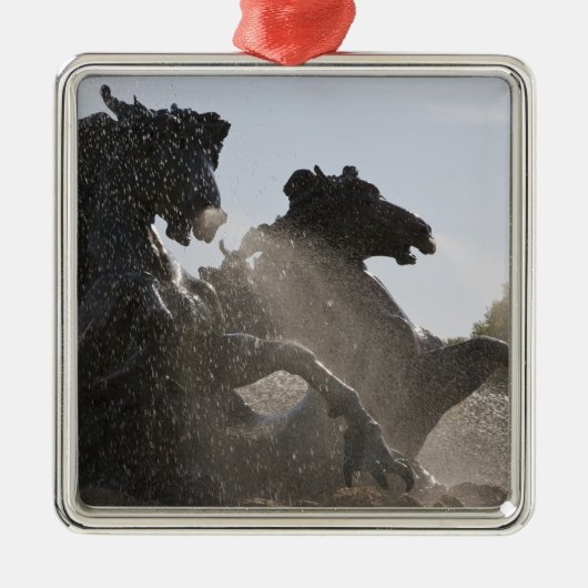 泉、モニュメントデジロンダン、ボルドー、 メタルオーナメント (正面)