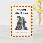 泌尿器科医のお誕生日おめでとう カード (黄色い花)