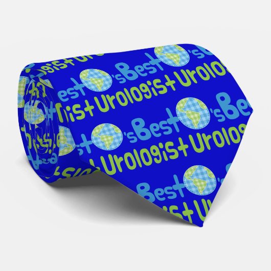 泌尿器科医(世界のベスト)のためのギフトのアイディア ネクタイ (ロール)