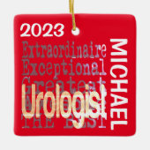 泌尿器科外科カスタム セラミックオーナメント (正面)