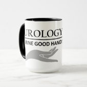 泌尿器科学のユーモアのマグ マグカップ (正面左)