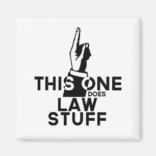 法おもしろい律ヴィンテージ – 弁護士Paralegal This One マグネット