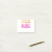 法おもしろい的に成人の笑わされるデザイン ポストイット (デスク上)