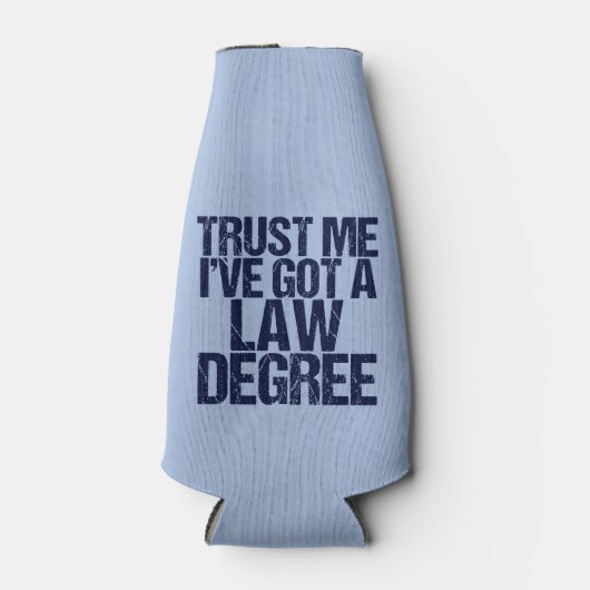 法おもしろい科卒業生の信頼を得る弁護士 ボトルクーラー (正面)