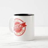 法お気に入りの律上の息子 ツートーンマグカップ (正面左)