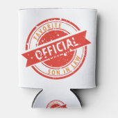 法お気に入りの律上の息子 缶クーラー (正面)