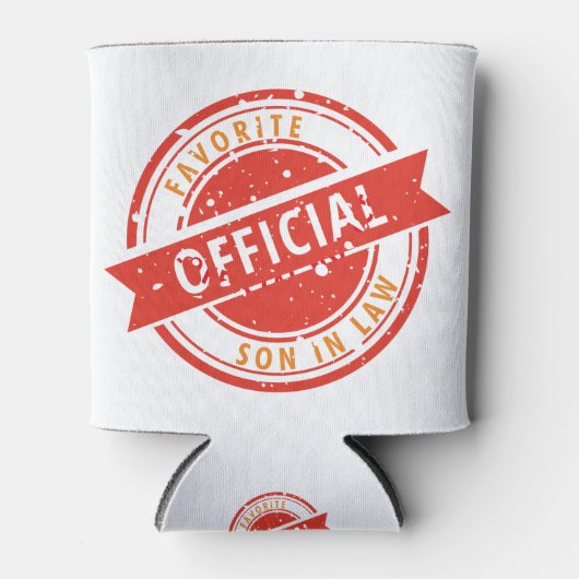 法お気に入りの律上の息子 缶クーラー (正面)