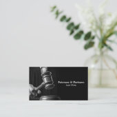 法と正義 | BWジャジャッジのゲベル・オン・ブラック 名刺 (スタンド正面)